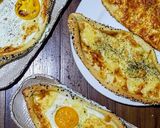 Foto langkah ke 7 dari resep Turkish Pide (Pizza ala Turki).