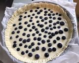 Une image de l'étape 8 de Tarte aux myrtilles,lemon curd et fromage blanc.
