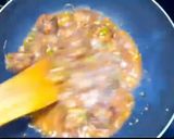 A picture of step 5 of Veg dry Manchurian.