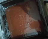 A picture of step 4 of Oreo and walnut brownies.