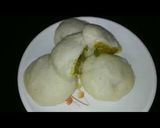 A picture of step 12 of Masala Stuffed idli.