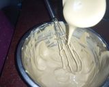 A picture of step 3 of Dalgona coffee.