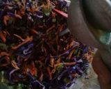 Foto del paso 3 de la receta: Ensalada de repollo morado 💜
