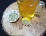 A picture of step 2 of Fennel Cinnamon detox liquid.