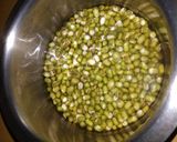 A picture of step 1 of Moong beans detox Soup.