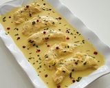 Une image de l'étape 2 de Poulet au maroilles.
