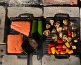 A picture of step 3 of Grilled Balsamic Ginger Salmon.