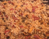 Foto del paso 8 de la receta: Longaniza de pollo al ajillo y vino con guarnición en su jugo