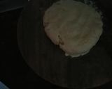 A picture of step 5 of Dominoes style garlic bread.