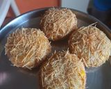 A picture of step 5 of Corn crispy cutlets 😋.