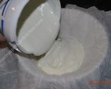 A picture of step 1 of My Homemade Yogurt Cheese ماست چکیده.