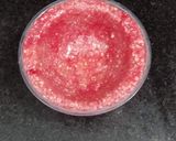 A picture of step 4 of Cashew gulkand cup.