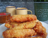 Foto langkah ke 3 dari resep Kue Keranjang Goreng Kriuk.