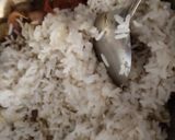A picture of step 4 of Boiled fried rice.
