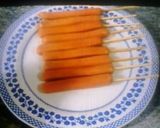 Foto del paso 1 de la receta Banderillas de salchicha fáciles