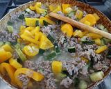 Besütött cukkini, paprika és brokkoli rizzsel recept fázis 1 fotója