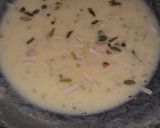 A picture of step 4 of Ras malai.