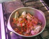 Foto del paso 3 de la receta: Pollo arvejado a mi estilo 😀
