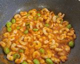 Foto langkah ke 3 dari resep Udang Petai Balado.