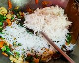মিক্স ফ্রাইড রাইস (mixed fried rice recipe in Bengali) রেসিপি ধাপ - 4 ছবি