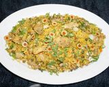 A picture of step 6 of Basmati Rice with Chicken, Jon Style.