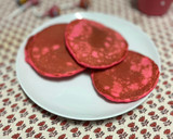 Foto del paso 5 de la receta: Tortitas americanas rosas para cumple 3 de Carmen 🧚🏻‍♀️🦄🎂