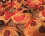 A picture of step 9 of Small pizza pies.