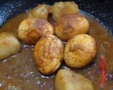 A picture of step 7 of Egg Curry.