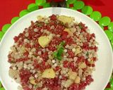 A picture of step 6 of Sabudana khichdi.