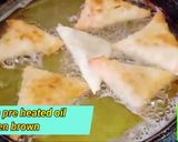 A picture of step 11 of Chicken Macaroni Samosa Ramadan Special.