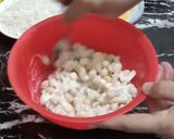 A picture of step 1 of Dahi Puri Chat.