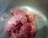 A picture of step 1 of Qeema phali❤❤.