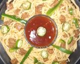A picture of step 4 of Beef chilli noodles🍜بیف چلی نوڈلز🍜.