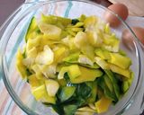 Foto del paso 1 de la receta: Zapallitos fritos (revueltos) Zucchini fritti strapazatte