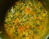A picture of step 3 of Egusi an shuwaka.