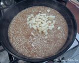 Foto del passaggio 5 della ricetta Risotto con crema di melanzana, scamorza ed erbe creole
