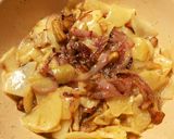 Foto del paso 14 de la receta Tortillas de patatas con berenjenas y cebolla roja