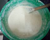A picture of step 1 of Cinnabon Cinnamon Roll Cake.