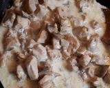 Tejszínes-gombás csirkemell bulgurral recept fázis 4 fotója