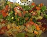A picture of step 2 of Upma.