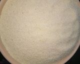 A picture of step 1 of Semolina masala kachodi.