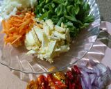 Foto langkah ke 1 dari resep Tumis Buncis Telur.