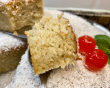 Foto del paso 19 de la receta Bizcocho esponjoso con harina de coco y glaseado de licor de coco