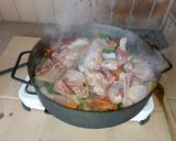 Foto del paso 2 de la receta: Pollo al disco con arroz