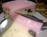 Foto langkah ke 8 dari resep Chesee Cake Puding Strowberi.