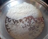 A picture of step 5 of Hyderabadi mutton dum biryani.