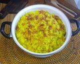 Foto langkah ke 4 dari resep Nasi Kuning versi Kukus.