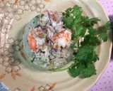 รูปขั้นตอนการทำที่ 7 ของ ข้าวผัด ปลาหมึก กุ้ง