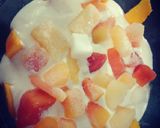 A picture of step 5 of Creamy Mango Dessert.