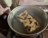 Foto langkah ke 4 dari resep Raisin Bread Pudding, Caramel fla.